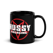 Load image into Gallery viewer, Heavy Metal Hussy Black Glossy Mug