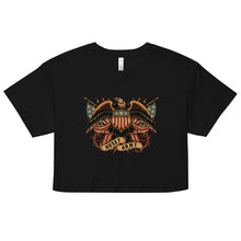 Load image into Gallery viewer, Hussy Army Women’s crop top tee