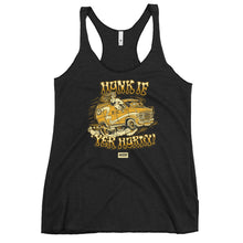 Load image into Gallery viewer, Honk If Yer Horny Women's Racerback Tank