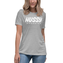 Load image into Gallery viewer, Hussy Logo Women's Relaxed Tee