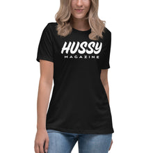 Load image into Gallery viewer, Hussy Logo Women's Relaxed Tee