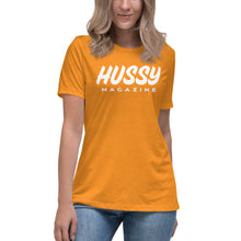Load image into Gallery viewer, Hussy Logo Women's Relaxed Tee