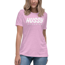 Load image into Gallery viewer, Hussy Logo Women's Relaxed Tee