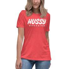 Load image into Gallery viewer, Hussy Logo Women's Relaxed Tee