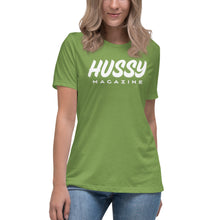 Load image into Gallery viewer, Hussy Logo Women's Relaxed Tee