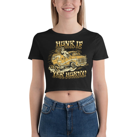 Honk If Yer Horny Crop Top