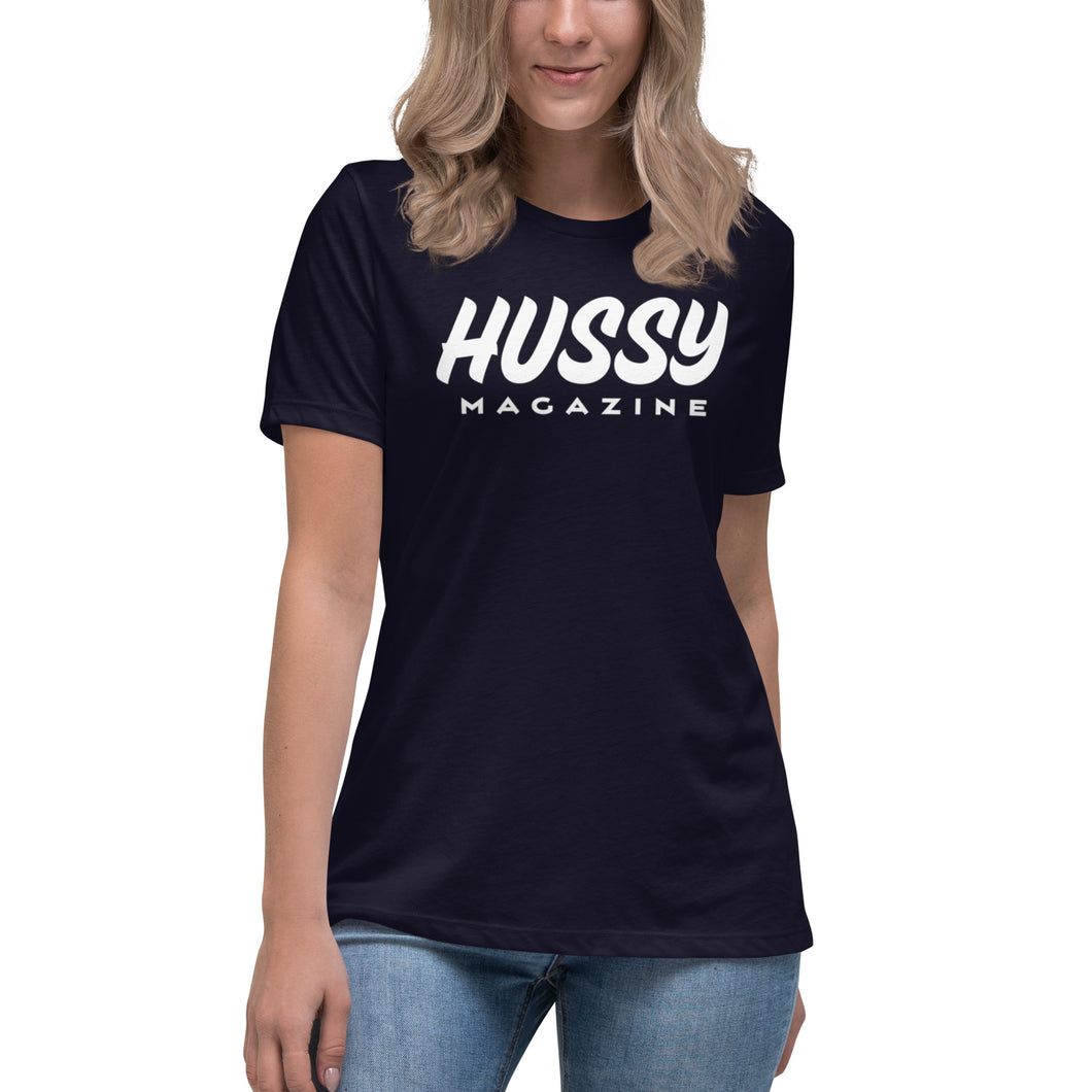 Hussy Logo Women's Relaxed Tee