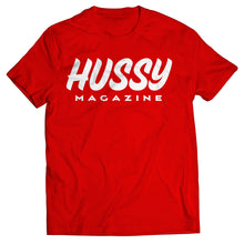 Load image into Gallery viewer, Red Hussy Magazine logo t-shirt
