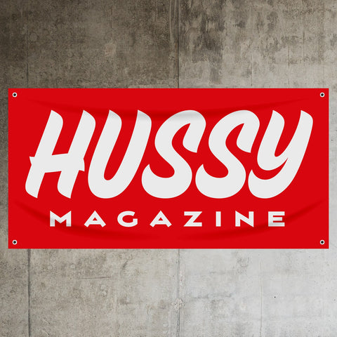 Hussy Magazine Logo Banner